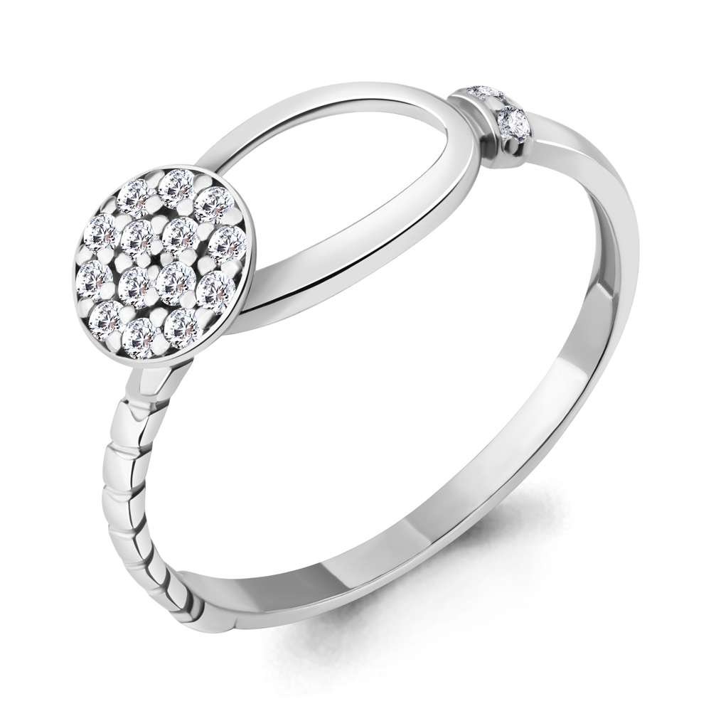 

Кольцо из серебра с фианитом Aquamarine Aquamarine 67272А_925_р р. 16, 67272А_925_р