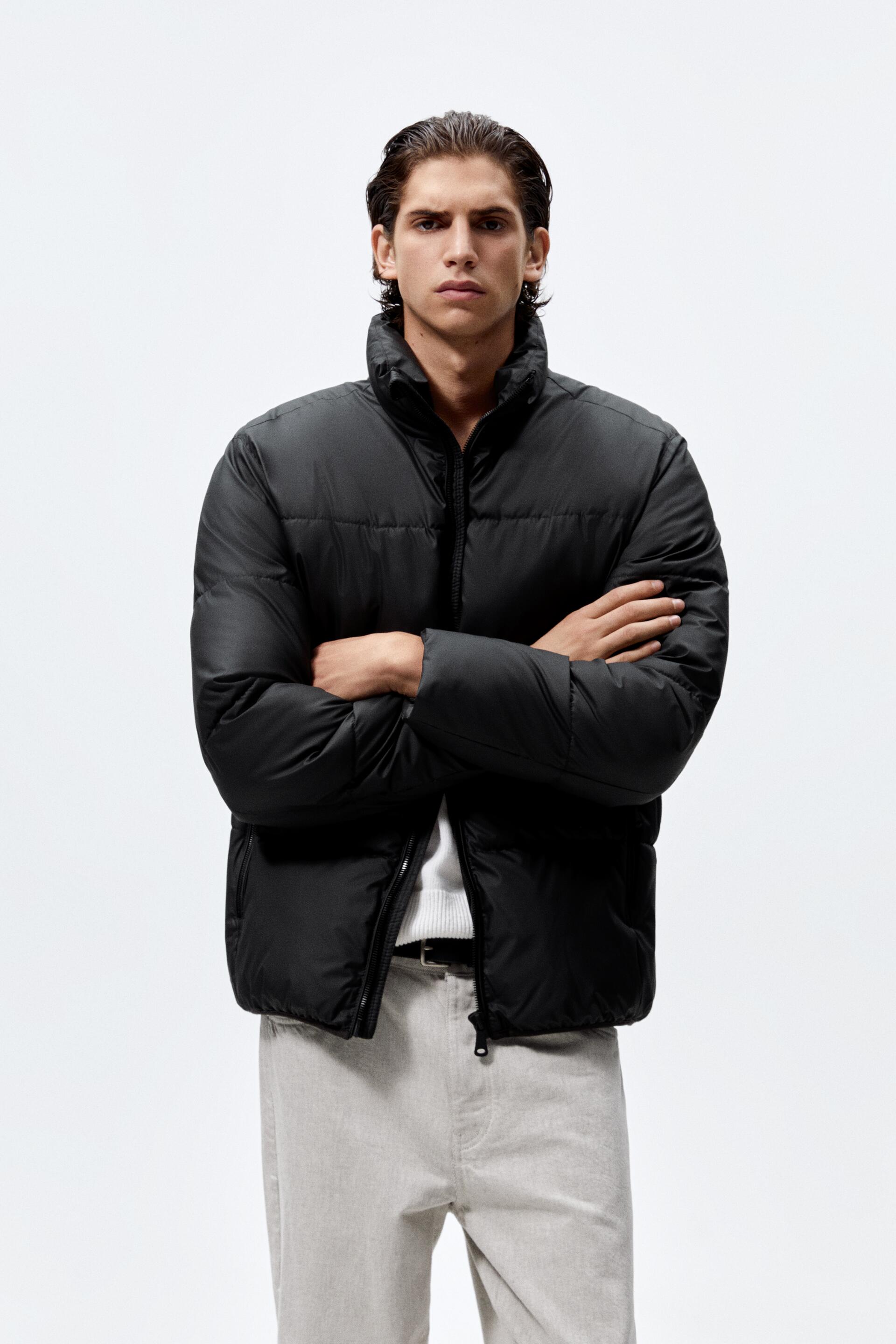 

Куртка мужская ZARA 08281418 черная S (доставка из-за рубежа), Черный, 08281418