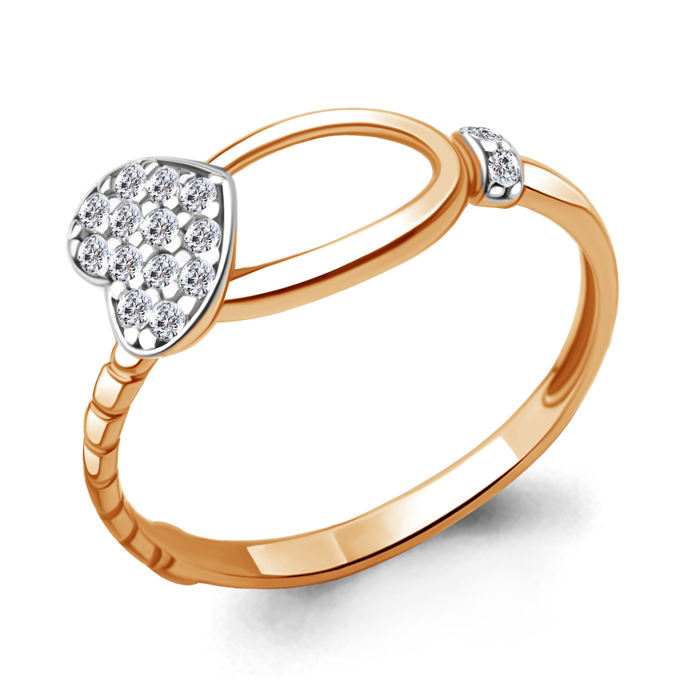 

Кольцо из серебра с фианитом Aquamarine Aquamarine 67270А_925_з р, 67270А_925_з