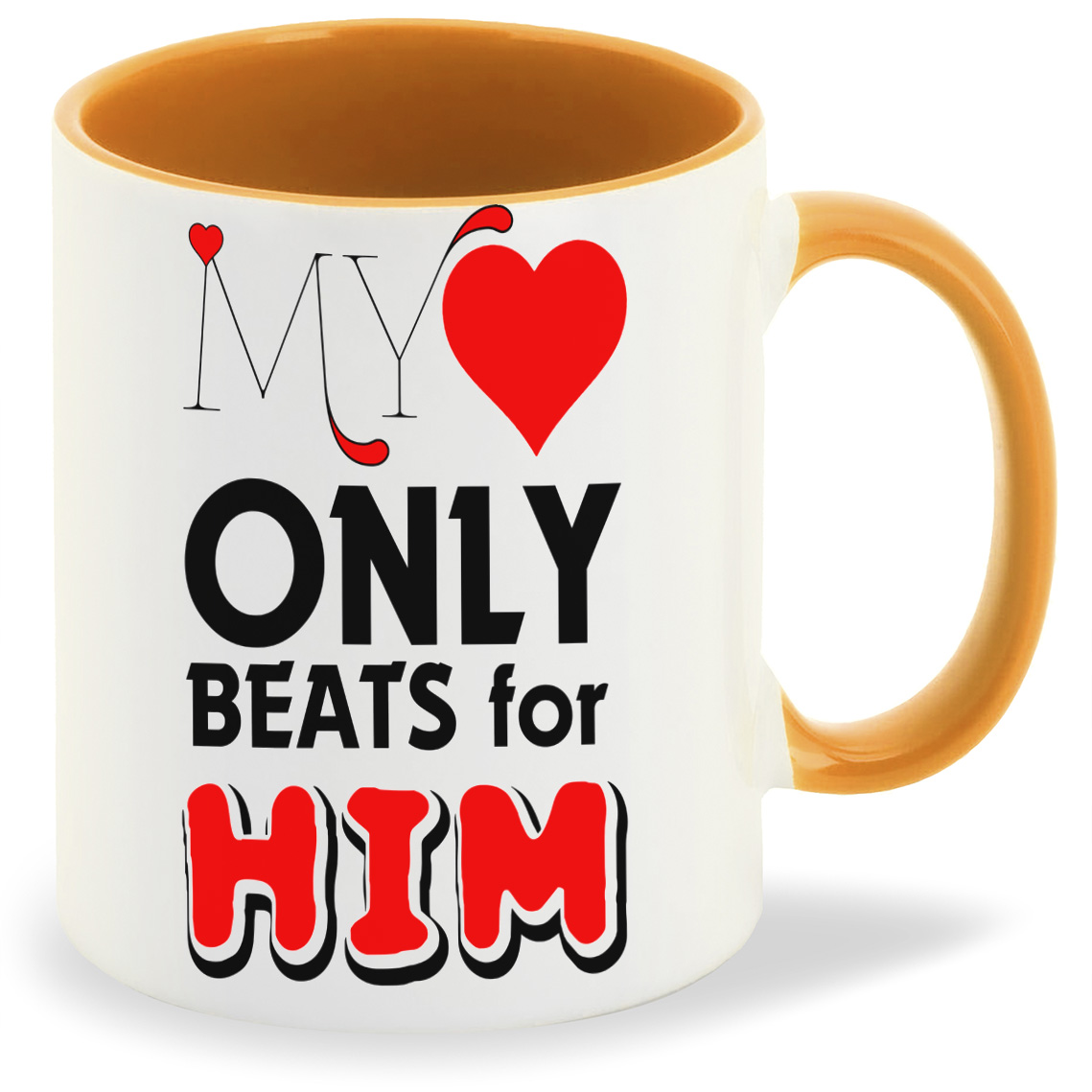 

Кружка CoolPodarok MY ONLY HIM, MY ONLY HIM