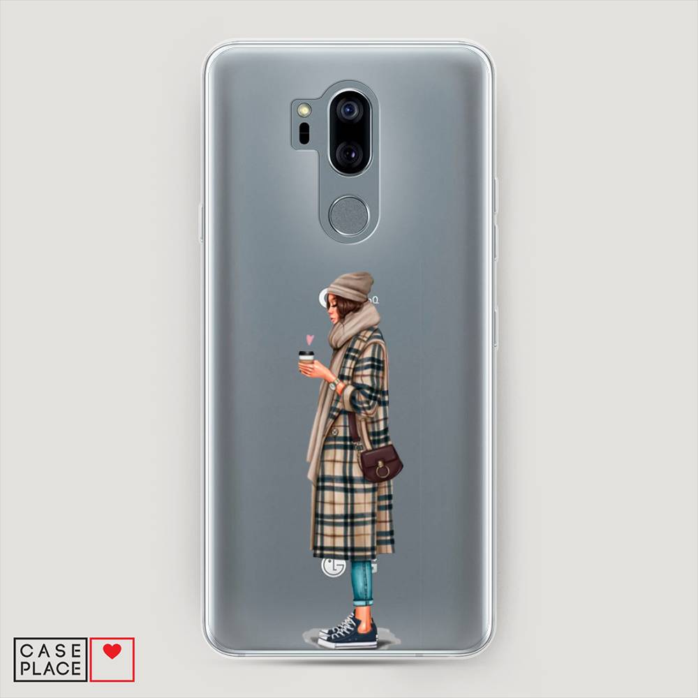 

Чехол на LG G7 ThinQ "Утренний кофе", Коричневый;бежевый, 83450-6