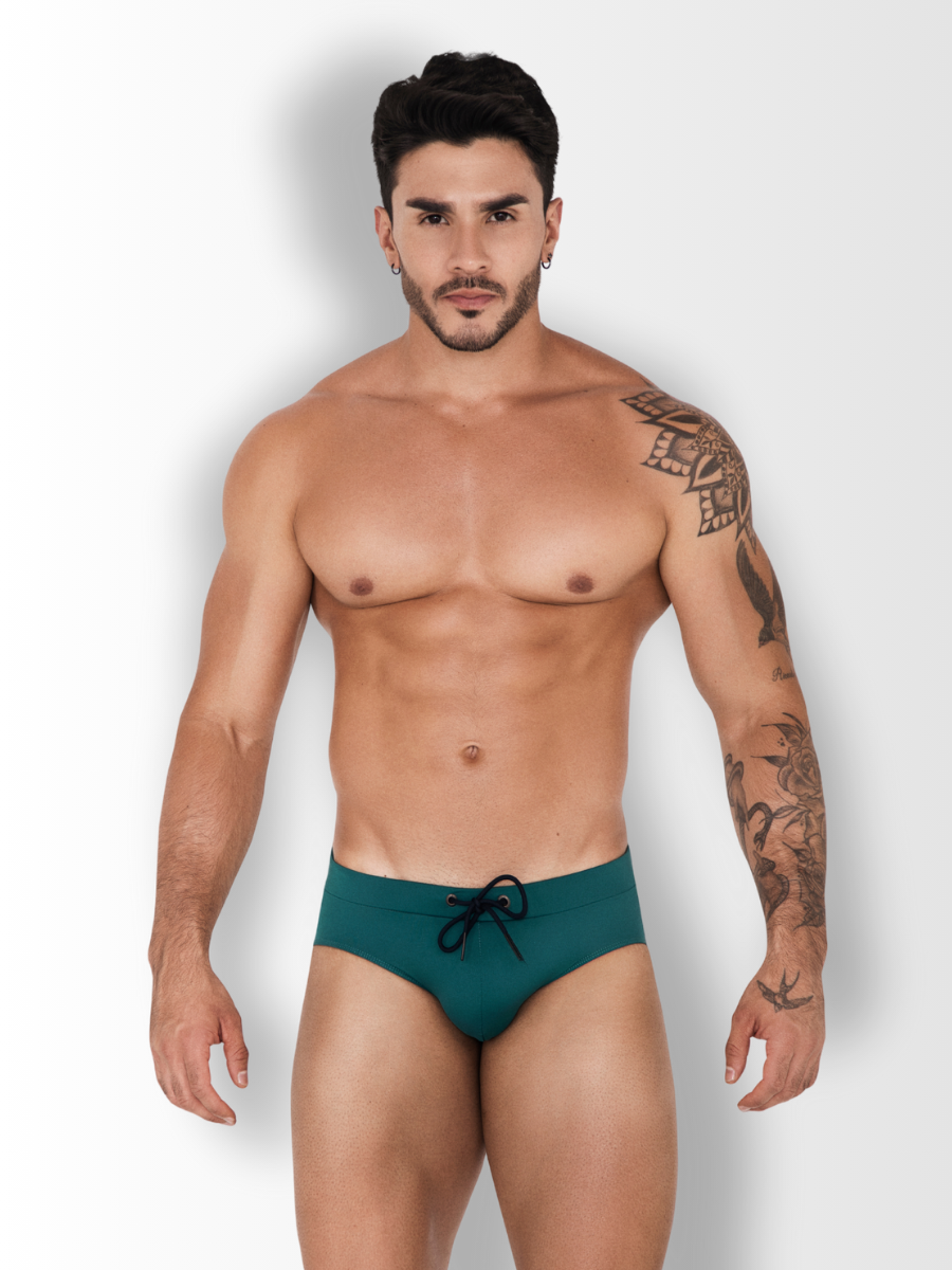 

Плавки мужские Clever Masculine Underwear 1514 зеленые XL, Зеленый, 1514
