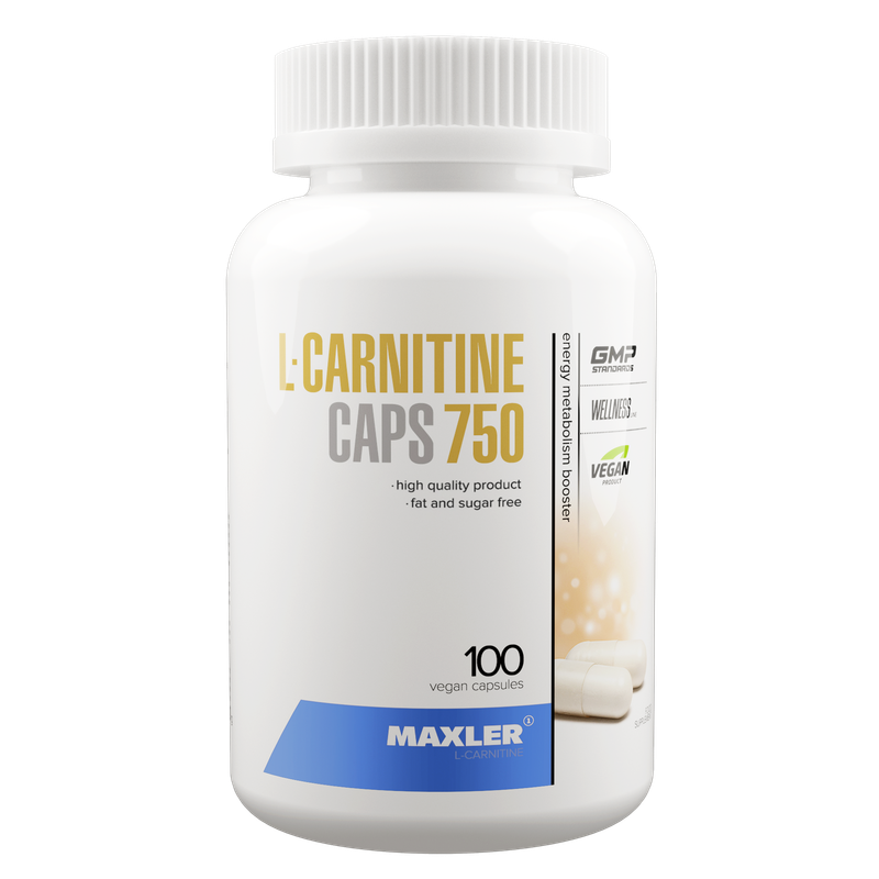 L- Carnitine 750 Maxler Eu 100 капсул 2249₽