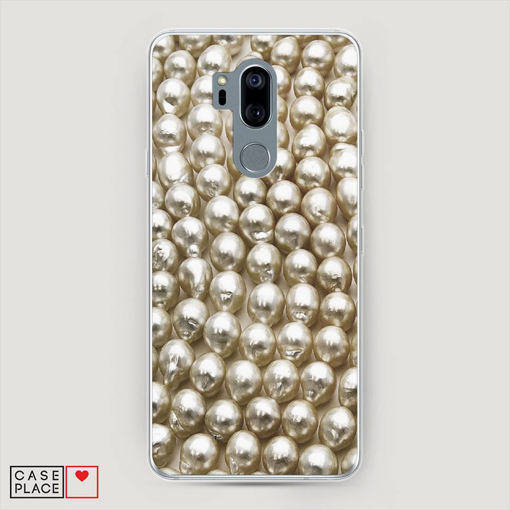 

Чехол на LG G7 ThinQ "Жемчуг", Бежевый, 83450-3