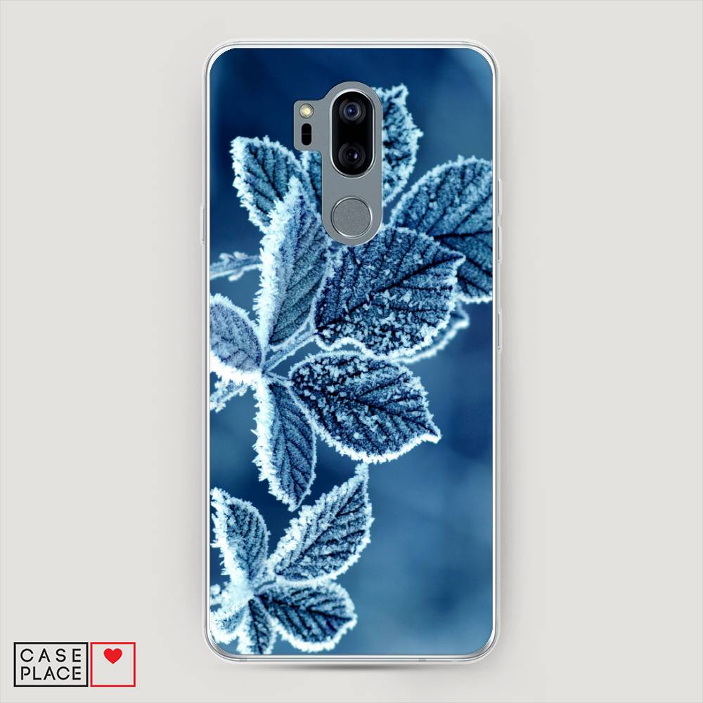 

Чехол на LG G7 ThinQ "Зима 6", Голубой;белый, 83450-2