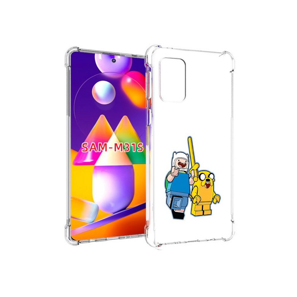 

Чехол MyPads Tocco для Samsung Galaxy M31s время приключений лего (PT152186.489.274), Прозрачный, Tocco