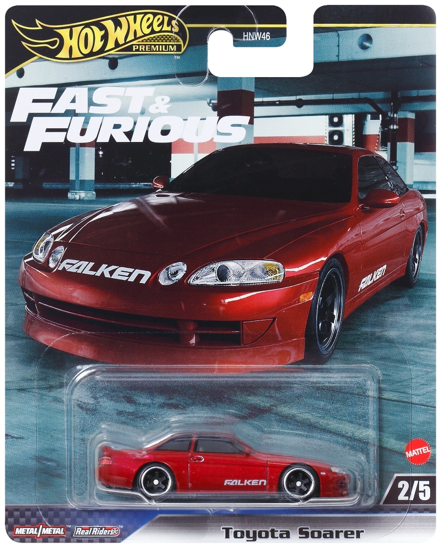 

Машинка Hot Wheels Fast&Furious Toyota Soarer HRT95, Красный