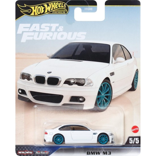 

Машинка Hot Wheels Fast&Furious BMW M3 HYP70, Белый