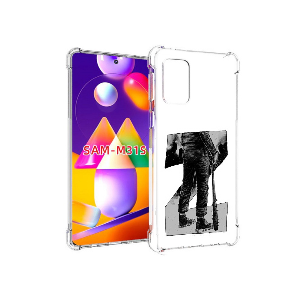 

Чехол MyPads Tocco для Samsung Galaxy M31s воин черно белый (PT152186.489.265), Tocco