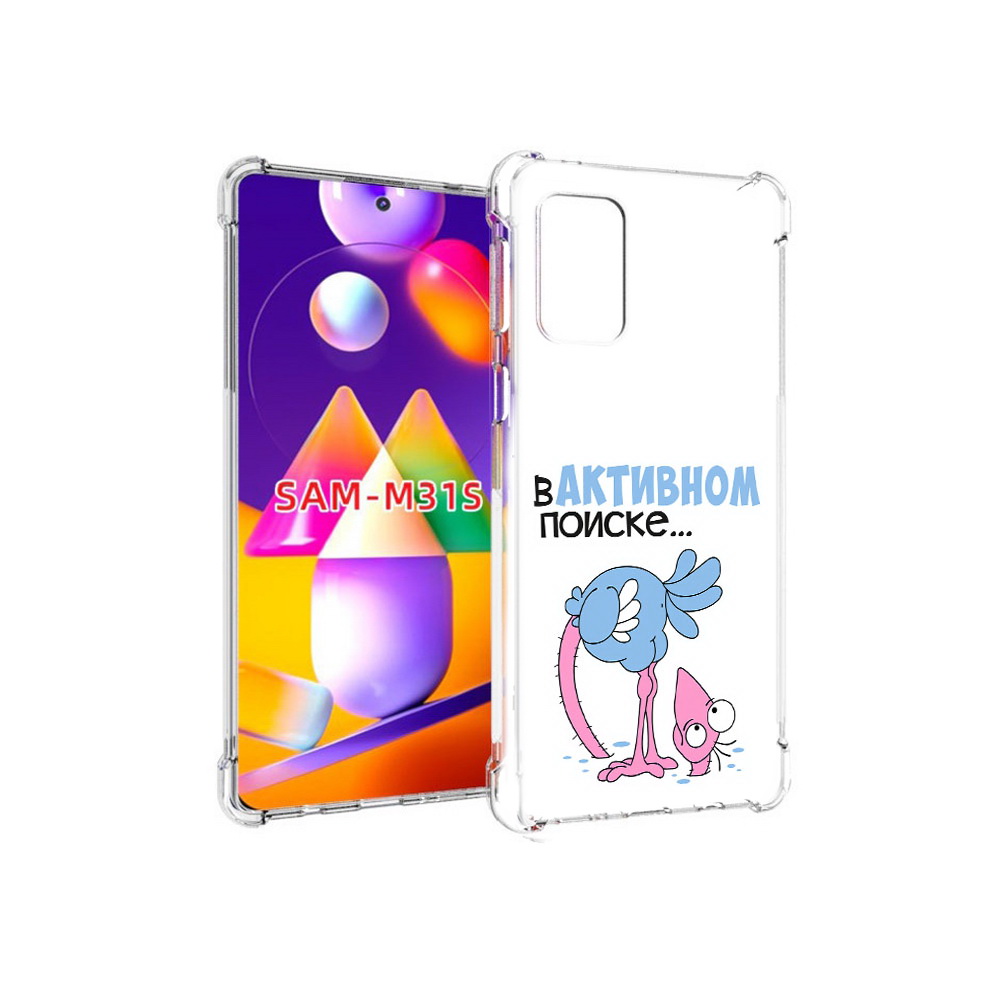 

Чехол MyPads Tocco для Samsung Galaxy M31s в активном поиске (PT152186.489.255), Прозрачный, Tocco