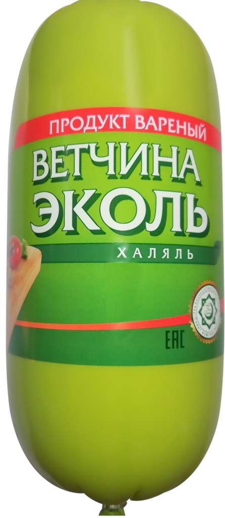 

Ветчина вареная Эко Нежная Халяль 1 кг