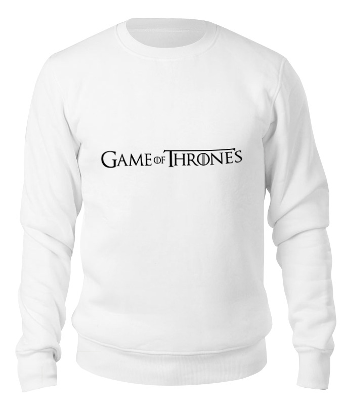 

Свитшот унисекс Printio Robb stark белый S, Robb stark