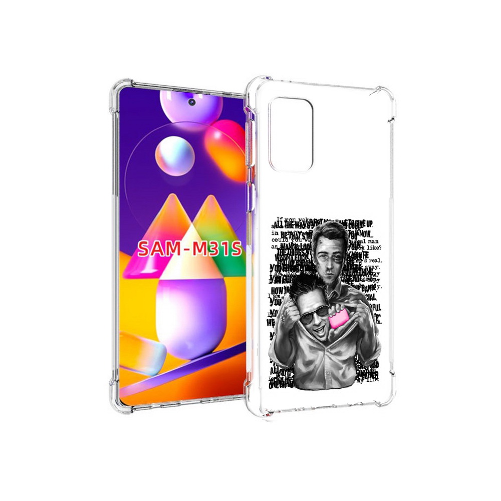 Чехол MyPads Tocco для Samsung Galaxy M31s бойцовский клуб (PT152186.489.242)
