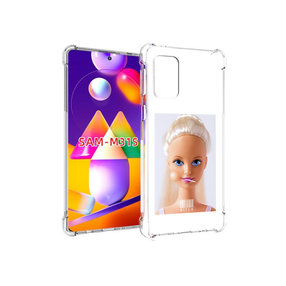 

Чехол MyPads Tocco для Samsung Galaxy M31s барби (PT152186.489.226), Прозрачный, Tocco