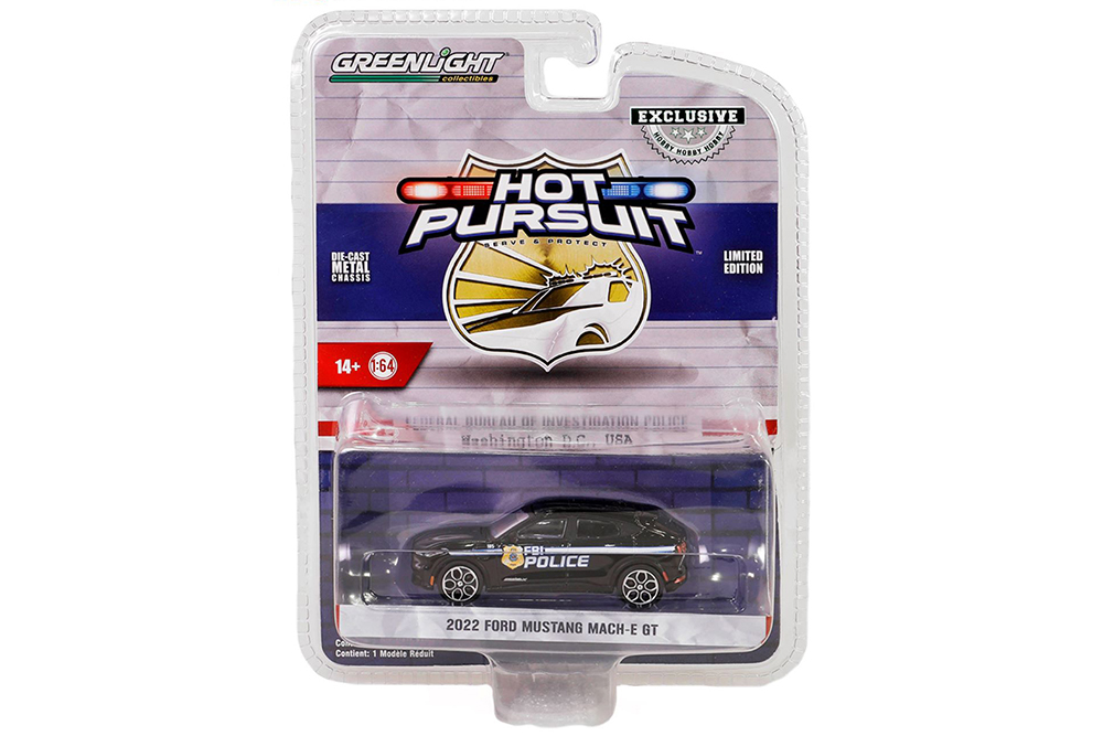 

Ford mustang mach-e gt "federal bureau of investigation police" fbi police 2022, Черный