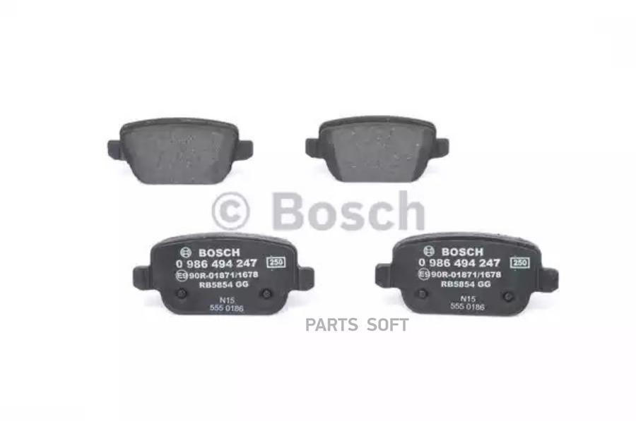

Тормозные колодки Bosch 0986494247