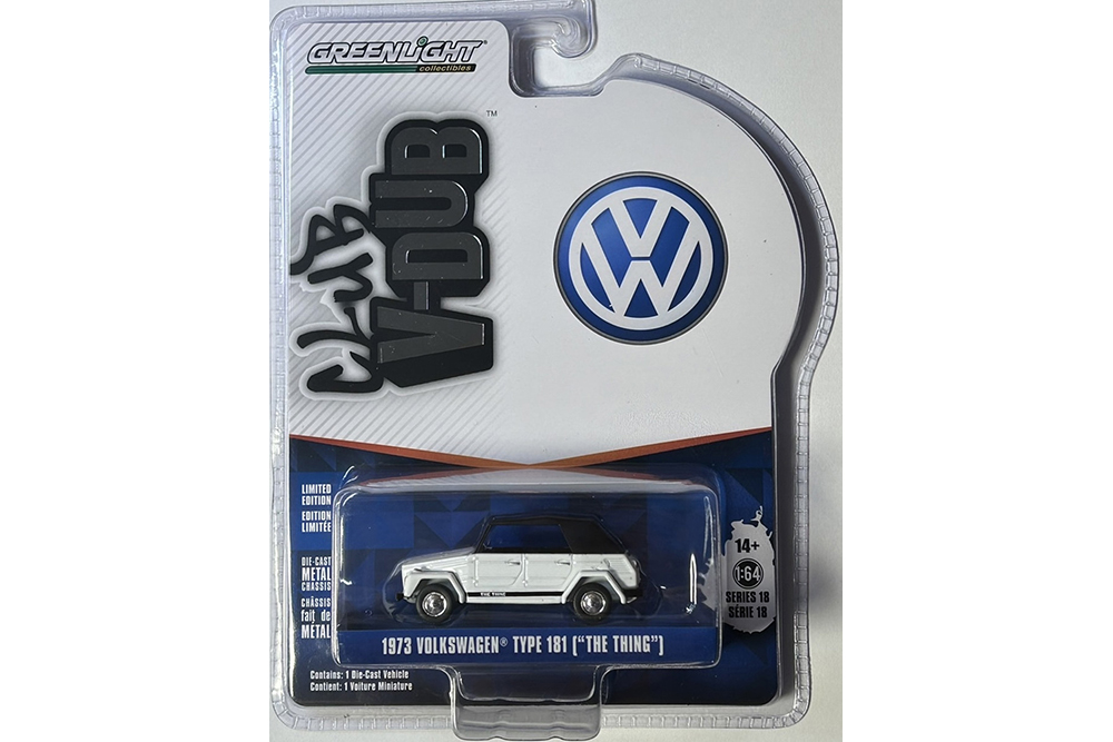 

Модель коллекционная GREENLIGHT Vw volkswagen thing (type 181) 1973 white/black soft top, Белый