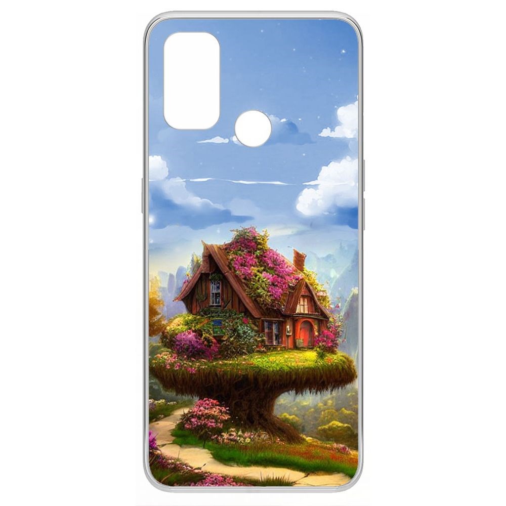 

Чехол-накладка Krutoff Clear Case Дом на дереве для Oppo A33 (2020), Прозрачный
