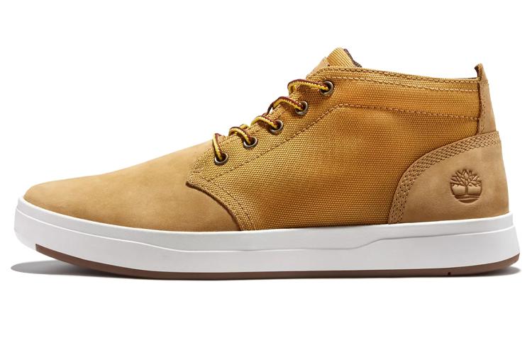 

Кеды унисекс Timberland Davis Square коричневые 44 EU, Коричневый, Davis Square