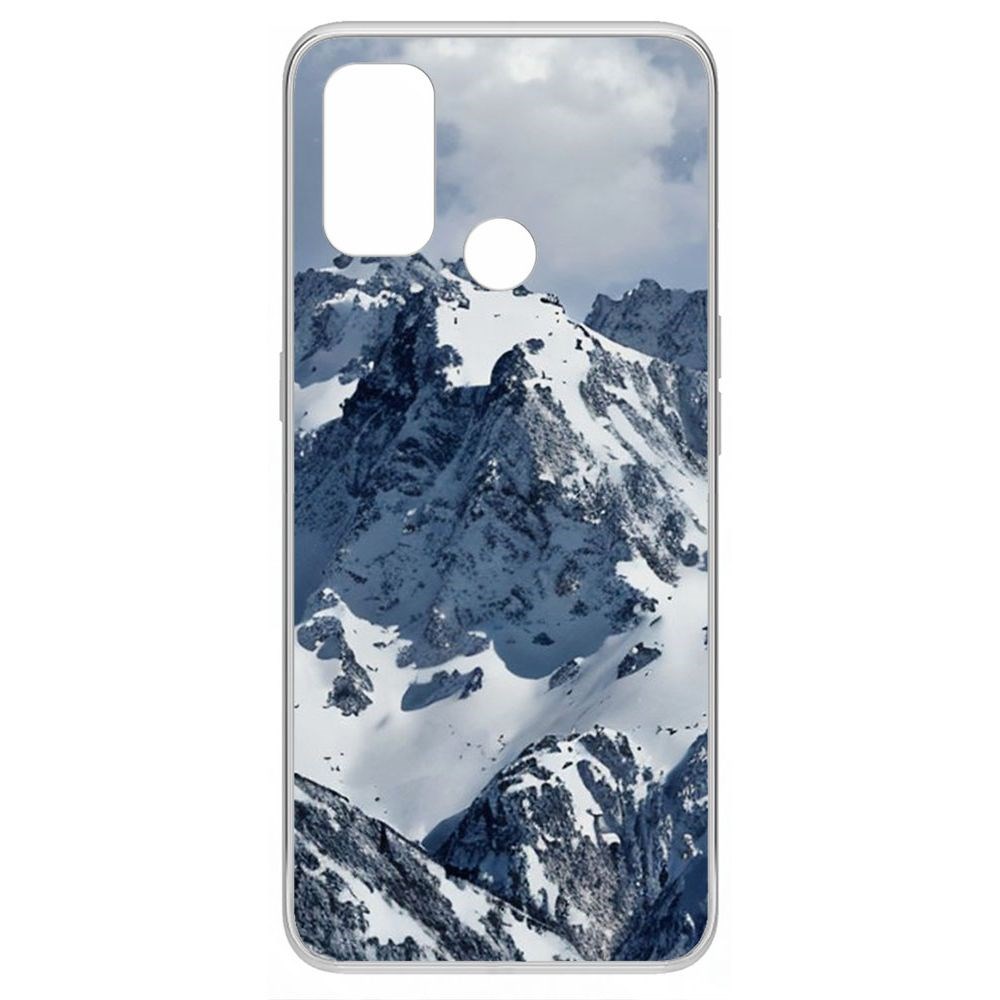 Чехол-накладка Krutoff Clear Case Горы для Oppo A53 (2020)