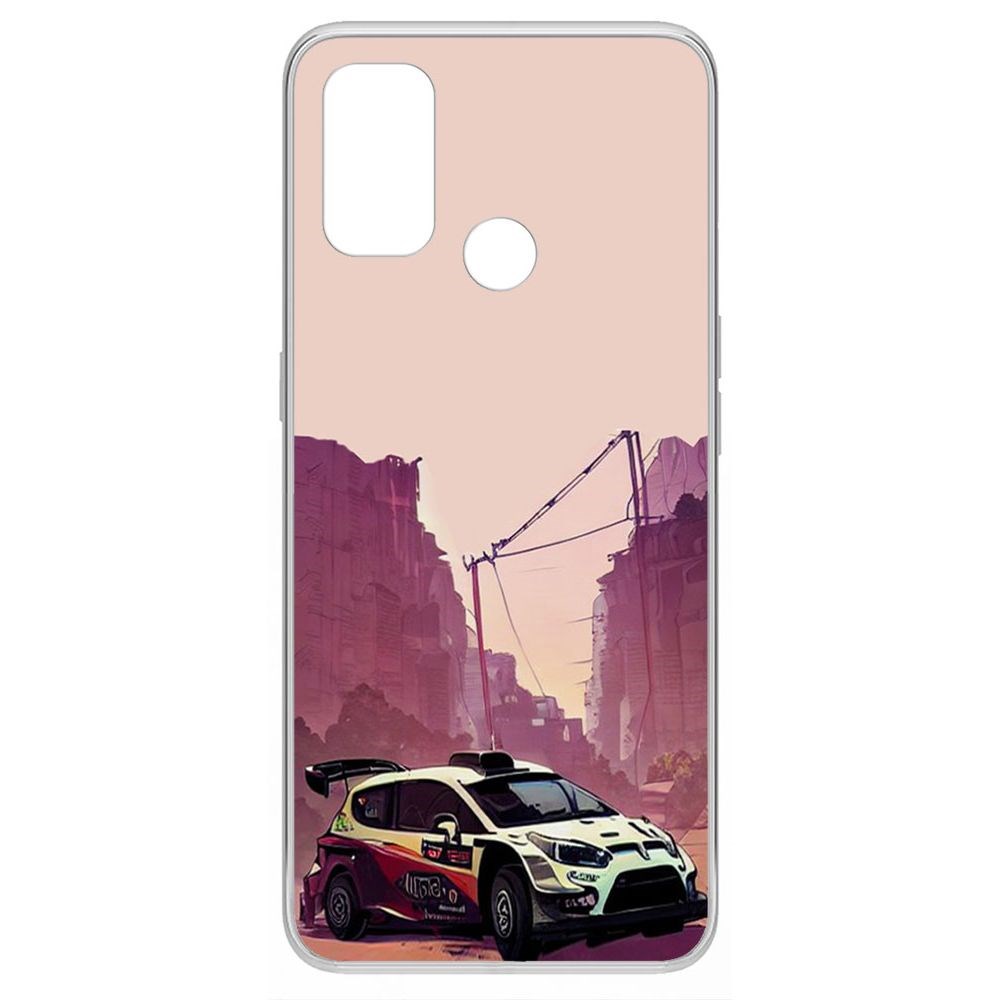 

Чехол-накладка Krutoff Clear Case Гоночный каньон для Oppo A53 (2020), Прозрачный