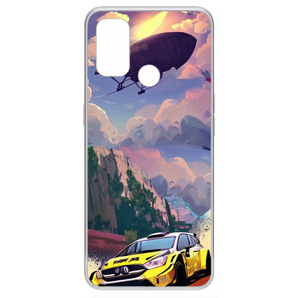 

Чехол-накладка Krutoff Clear Case Гонка для Oppo A53 (2020), Прозрачный