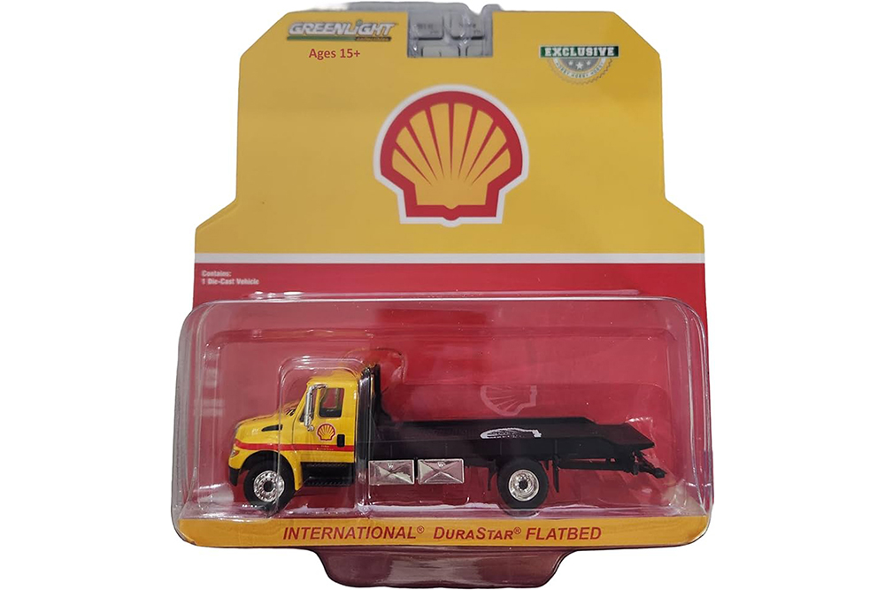 

International durastar 4400 эвакуатор "shell roadside service 24 hour" 2024, Желтый