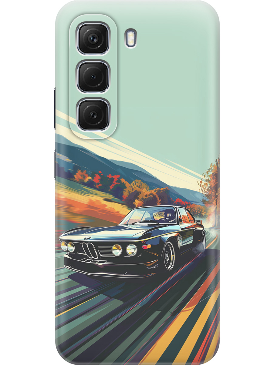 

Силиконовый чехол на Infinix Hot 50 4G с принтом "Гоночный BMW", Прозрачный;оранжевый;черный, 786718785