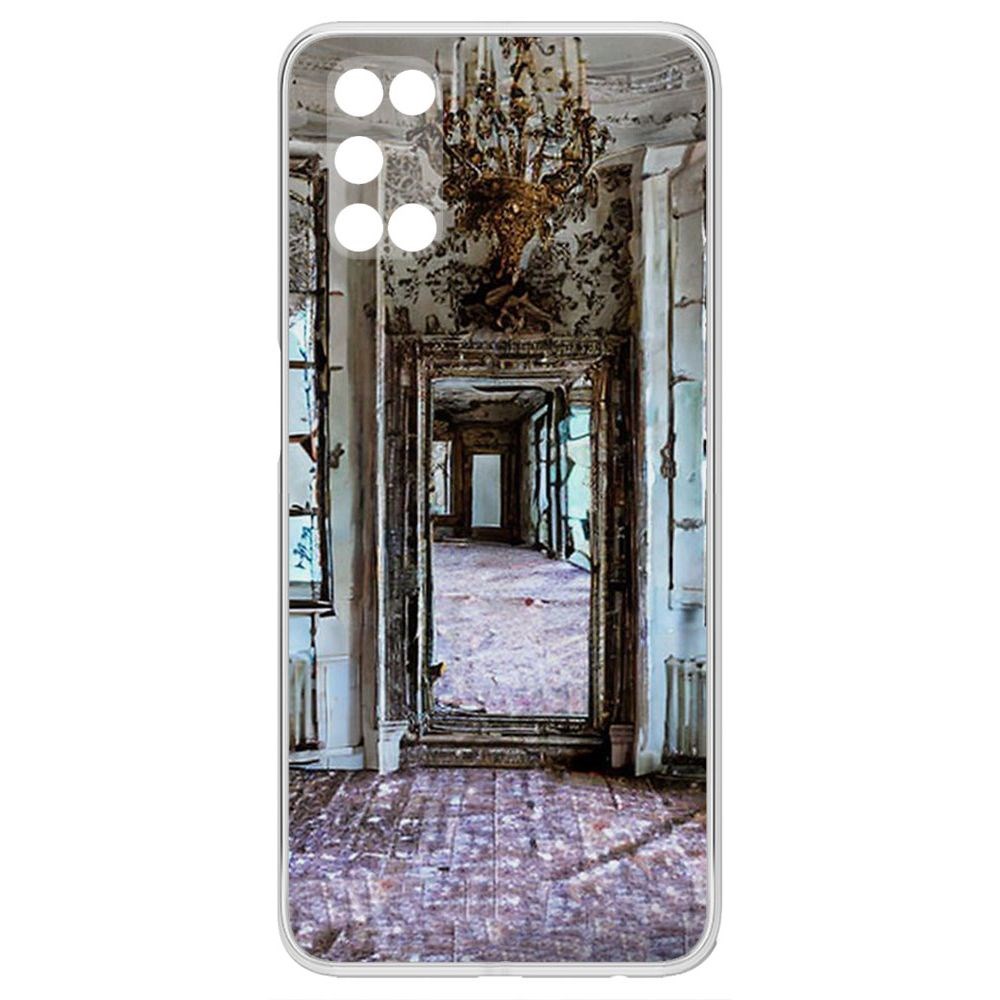 

Чехол-накладка Krutoff Clear Case Заброшенный особняк для Oppo A92