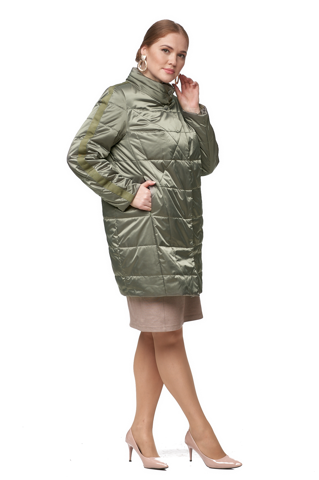 

Куртка женская МОСМЕХА 8012702 зеленая 60 RU, 8012702