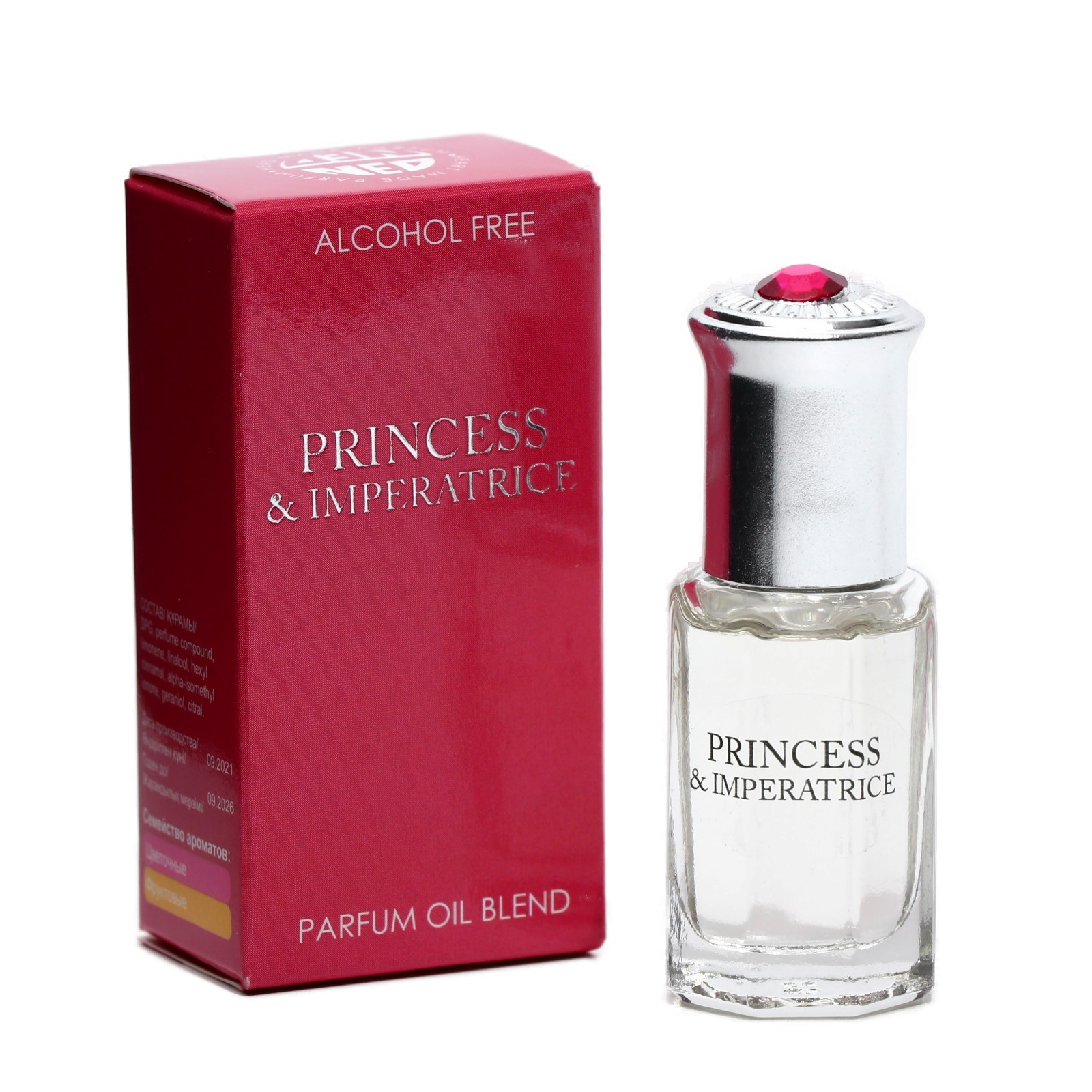 

Масло парфюмерное, роллер Princess & Imperatrice, 6 мл, жен. 7671999, Princess & Imperatrice Woman 6 мл