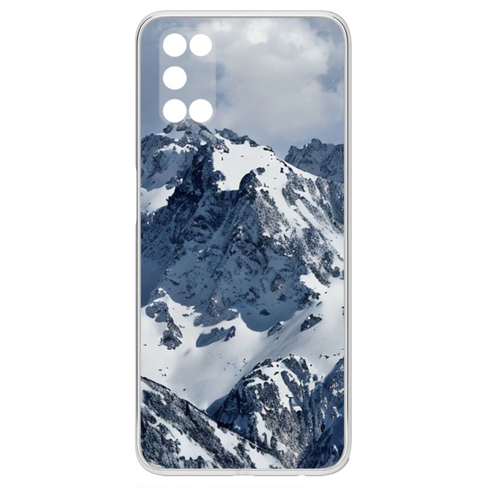 

Чехол-накладка Krutoff Clear Case Горы для Oppo A52