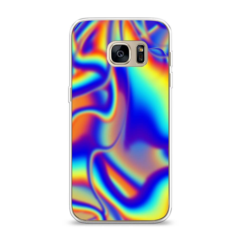 

Чехол на Samsung Galaxy S7 "Яркая голограмма", Разноцветный, 24550-3