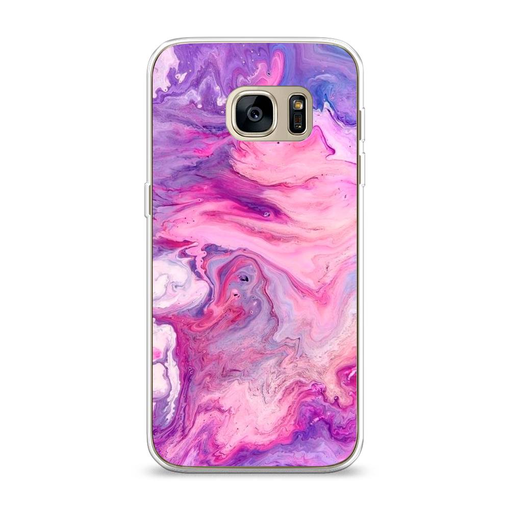 

Чехол на Samsung Galaxy S7 "Нежно-розовая абстракция", Розовый, 24550-3