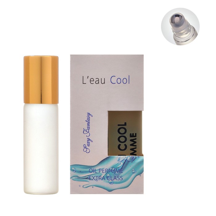 

Духи масляные, женские Leau Cool, 7 мл 7633766, Leau Cool Woman 7 мл