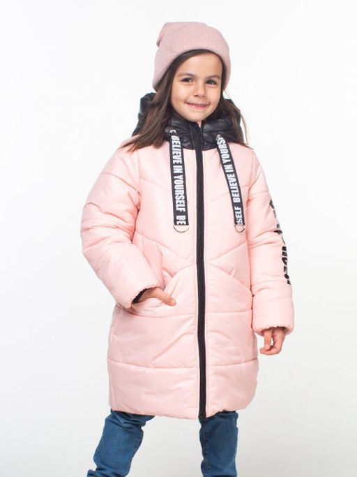 Куртка детская Boom 100503_BOG, розовый, 104