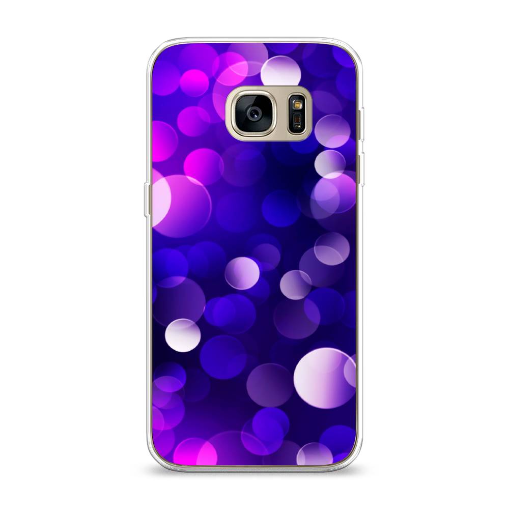

Чехол на Samsung Galaxy S7 "Абстракция 27", Фиолетовый, 24550-3