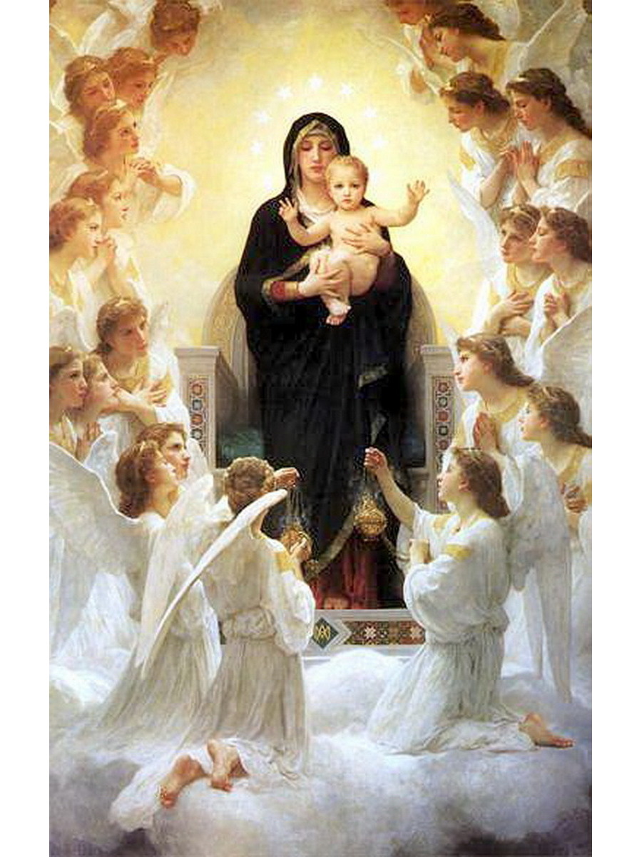 

Постер DRABS A3 Бугеро Адольф Вильям The Virgin With Angels