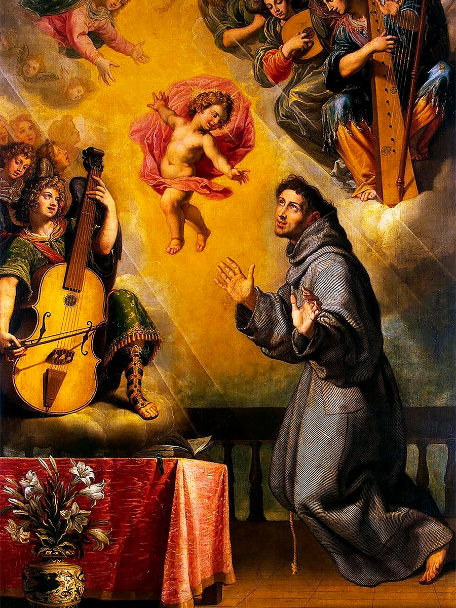 

Постер DRABS A3 Висенте Кардучо - Видение св. Антония Падуанского