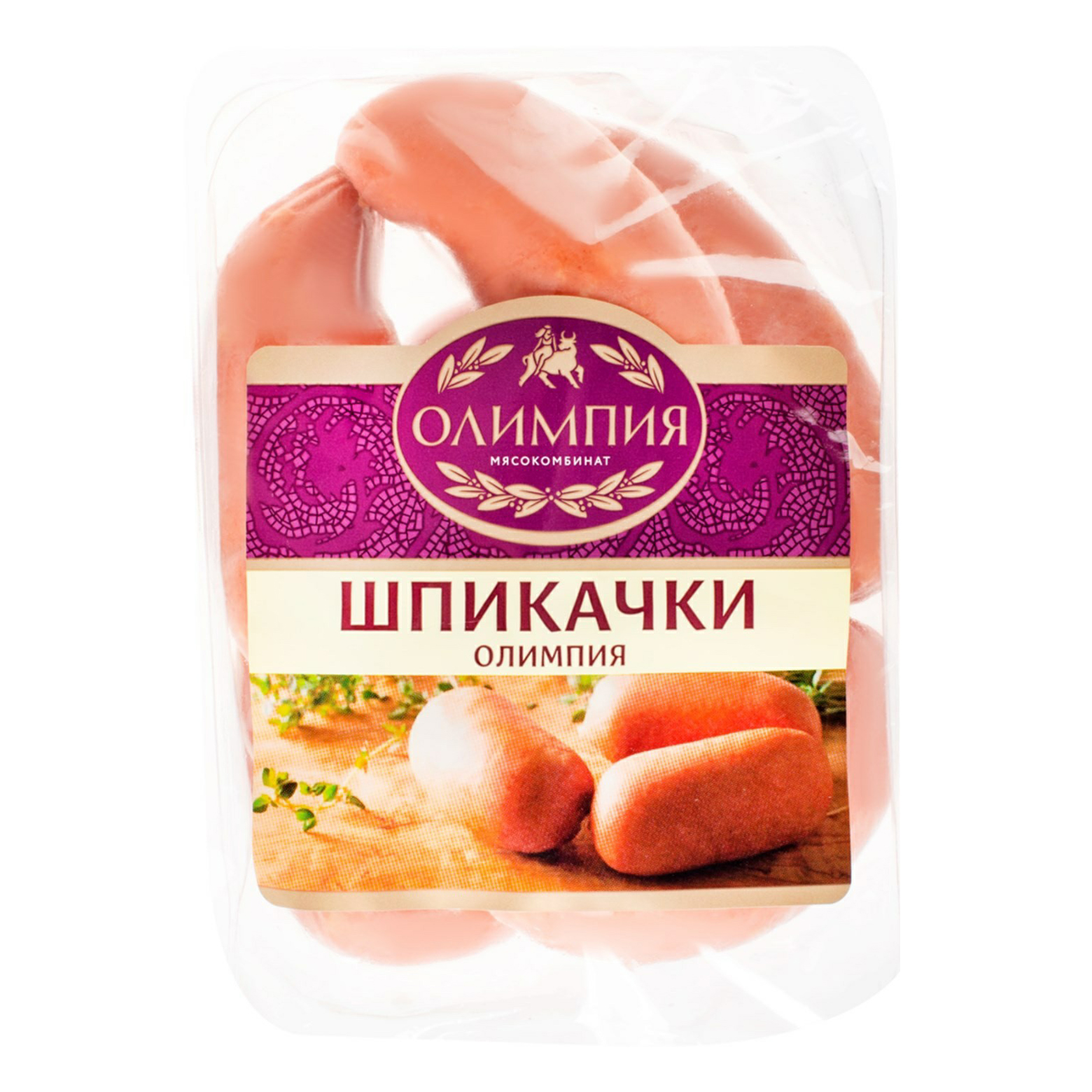 

Шпикачки Олимпия вареные +-600 г