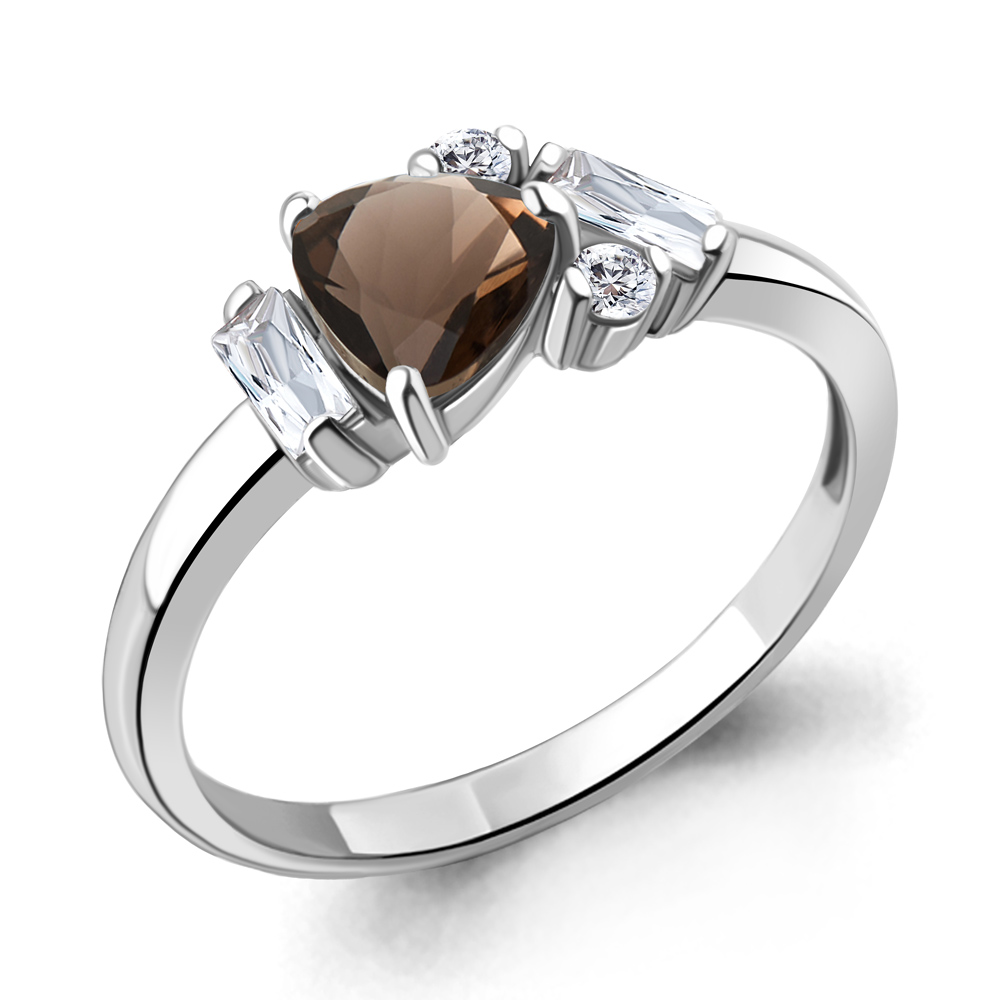 

Кольцо из серебра с кварцем Aquamarine Aquamarine 6726601А_925_р р, 6726601А_925_р