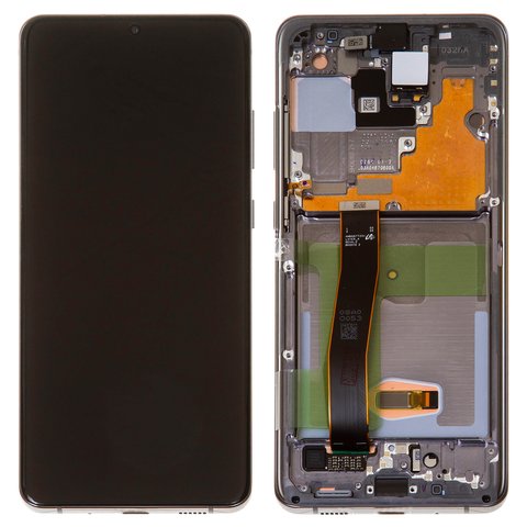 

Дисплей для Samsung SM-G988F Galaxy S20 Ultra в рамке + тачскрин (серый), SM-G988F