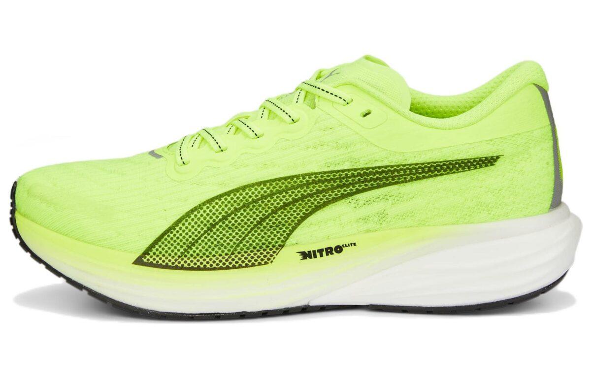 

Кроссовки унисекс Puma Deviete Nitro 2 желтые 39 EU, Желтый, Deviete Nitro 2