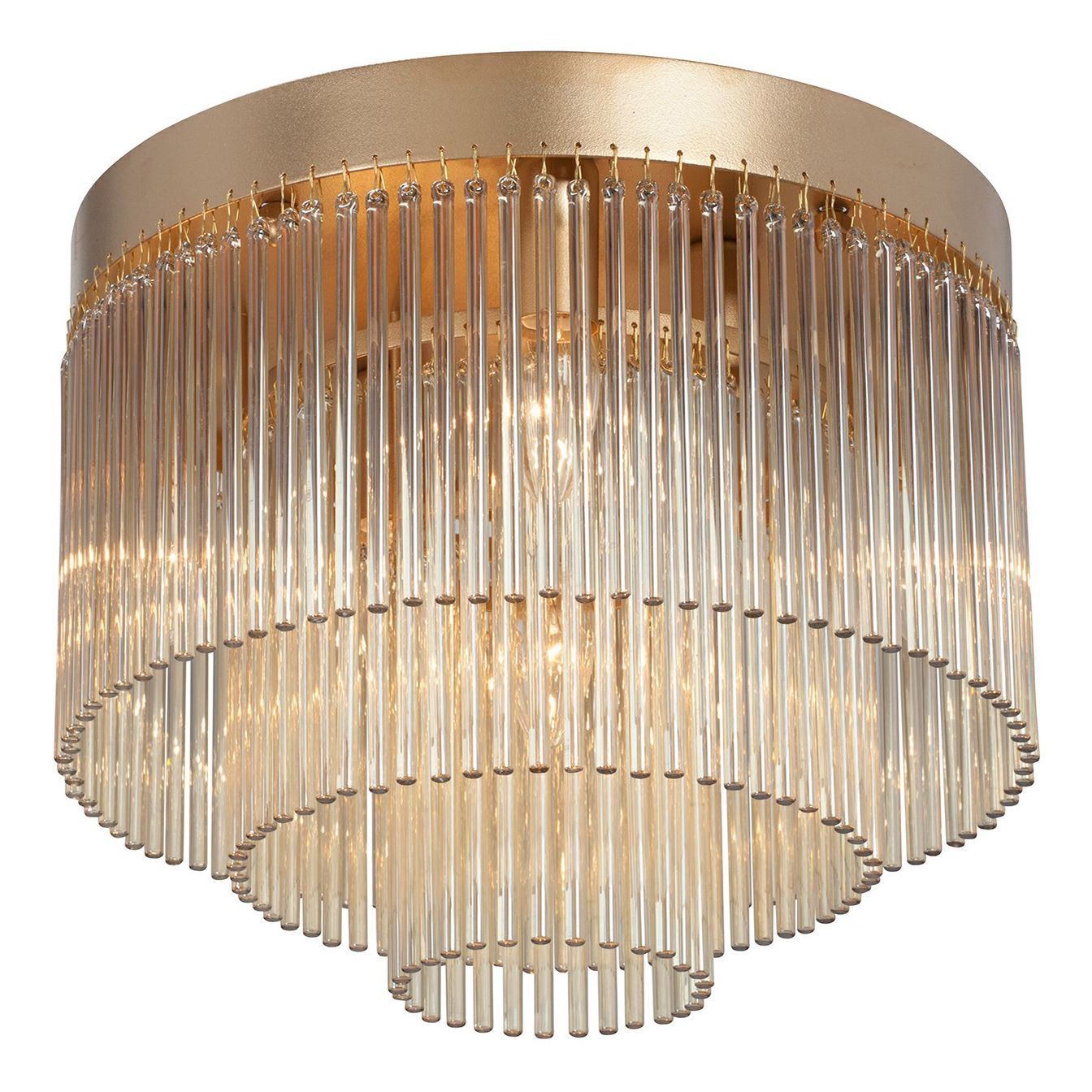

Люстра Vitaluce V53570-8-7Pl 7Х Е14 золотая