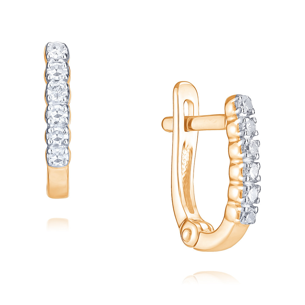 

Серьги из красного золота ADAMAS 24040631/01-А50Д-41, бриллиант, 24040631/01-А50Д-41