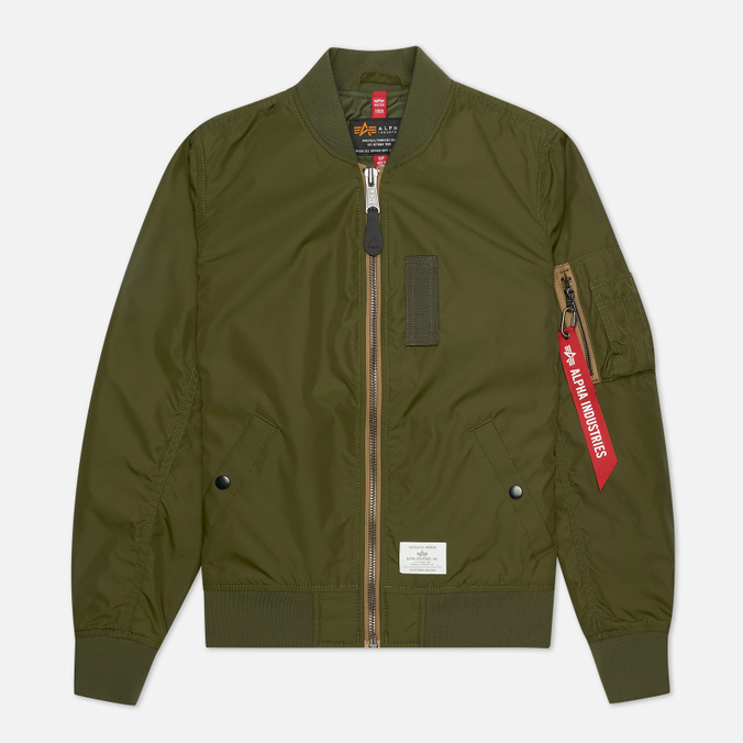 

Бомбер женский Alpha Industries WJL52000C1-301 хаки S, WJL52000C1-301