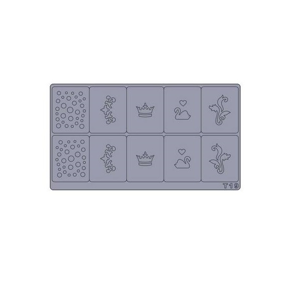 

Трафареты для аэрографии Freedecor T19