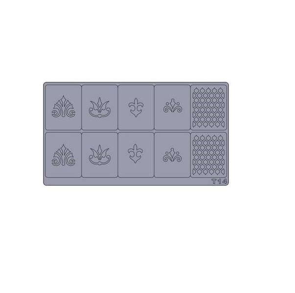 

Трафареты для аэрографии Freedecor T14