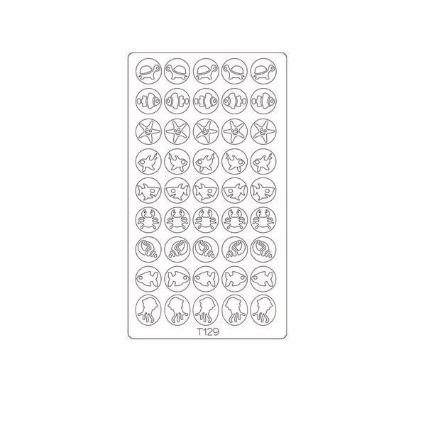 

Трафареты Freedecor Deep Design T129