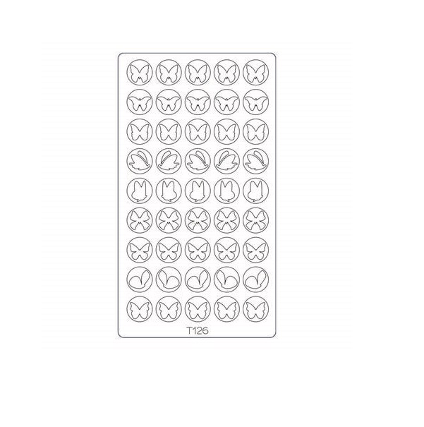 

Трафареты Freedecor Deep Design T126, Черный